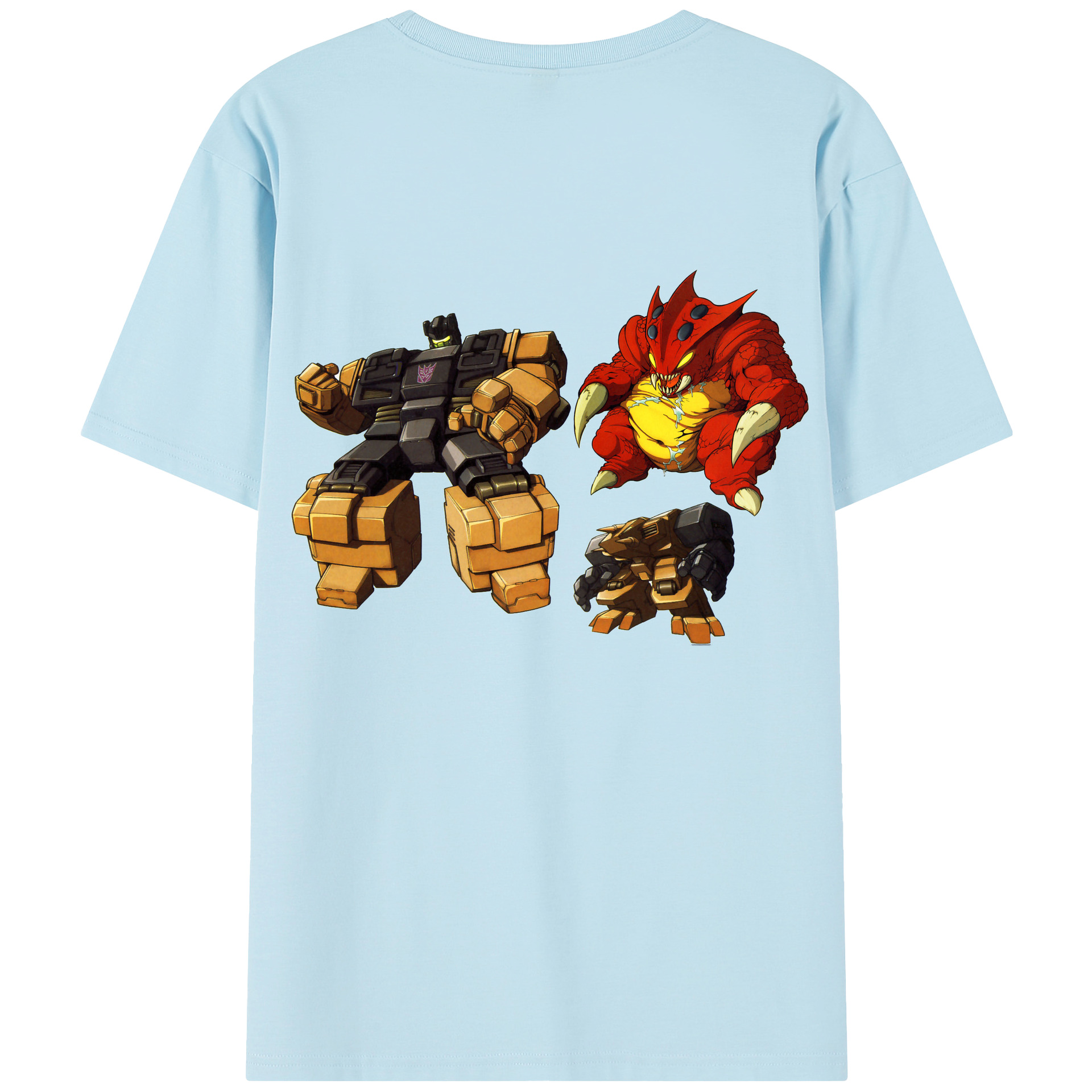 （画像用）  綿100％半袖Tシャツ（背面プリント）
